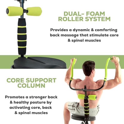 AB Doer 360 - Ab Fitness Machine System Provides An Abdonimal And Muscle Activating Workout with Aerobics to Burn Calories and Workout