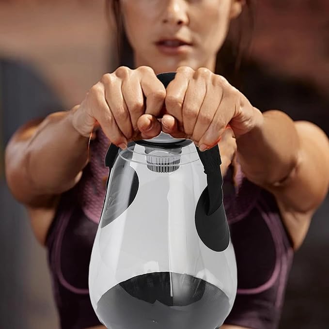 Fitness Water Bag Workout Water Weight Bag 5kg Transparent Look Portable Fitness Water Bag Sandbag for Home Exercise Gym