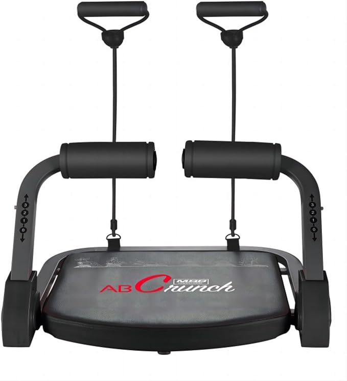 Ab Machine Ab Workout Equipment Sit Up Machine & Exercise Equipment Ab Crunch Machine for Stomach Workout Ab Core Trainer Abdominal Machine for Home Gym with Resistance Bands
