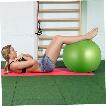 2pcs Thickened Anti-Burst Yoga Ball PVC Pilates Exercise Ball for Fitness Training, Mini Balancing Stability Trainer Suitable for Gym Workout and Yoga