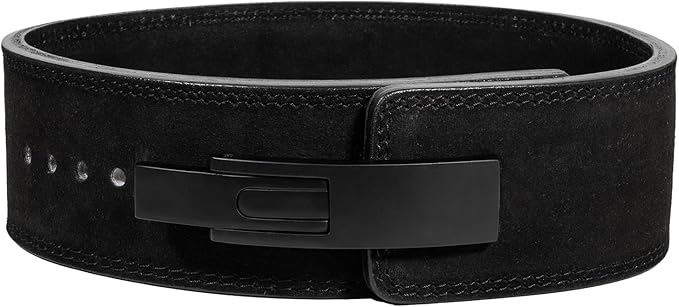 SERIOUS STEEL FITNESS Leather Weight Lifting Belt | Powerlifting, Weightlifting & Exercise Belt | 4" Wide & 10mm Thick