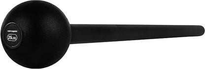 Retrospec Revolve Steel Macebell for Strength Training, Rehabilitation, Stretching, Conditioning and Rotational Training - 5, 7, 10, 15, 20, 30lb Options for Women & Men