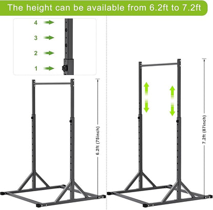 SELEWARE Power Cage Accessories, Dip Handles, Pull‑Up Stations, and Multi‑Grip Training Attachments