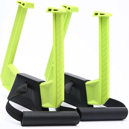 2X Portable Door Frame Bar Grip Attachments Nonslip Strength Training Equipment for Hotel Core Workout Indoor