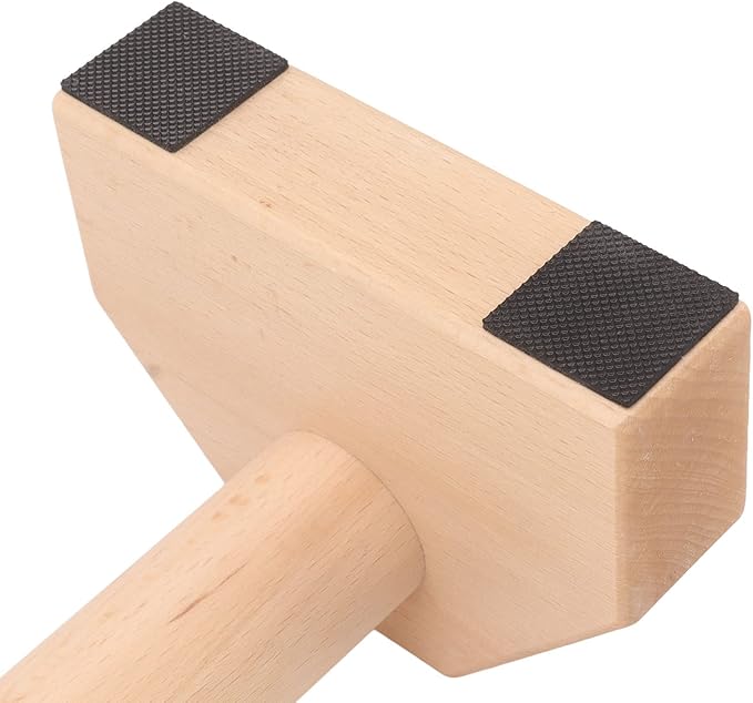 Wooden Pushup Handles, Push Up Bar Calisthenics Equipment, Anti Slip Pushup Bar Handstand Parallettes Bars, Solid Wood Parallettes Bars for Floor Use,for Men and Women Home Workout(31*18*17 cm)