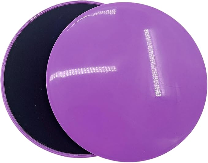 Fitness Sliders: Two-Side Sliding Discs for Home Gym and Core Workouts with Anti-Slip PP EVA Construction | Durable and Yoga Sliders