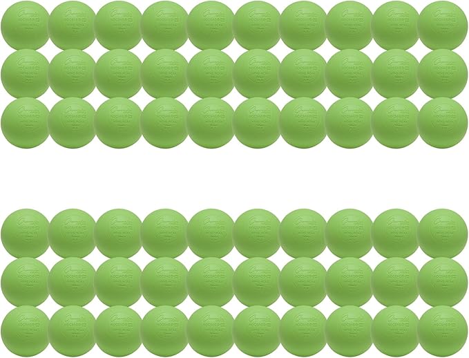 Champion Sports Lacrosse Balls – Official Size SEI Certified, Multi-Color Packs of 3, 6, or 12 for Practice & Games