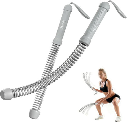 Soulyis Ropeless Battle Ropes for Quiet Home Gym - Cordless Training Rope, Weighted Workout Ropes for HIIT, No-Jump Training & Full-Body Exercise,Fitness Equipment for Men & Women
