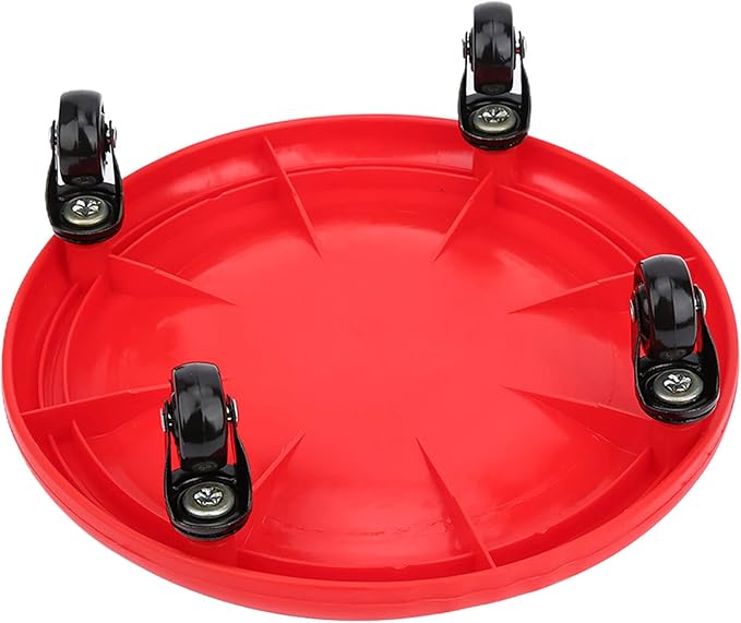 4 Wheel Abdominal Muscle Plate, Abdominal Exerciser Slide Disc, PVC Wheels with Smooth Bearings for Multi - Directional Workouts, Home Fitness Equipment for Core Str