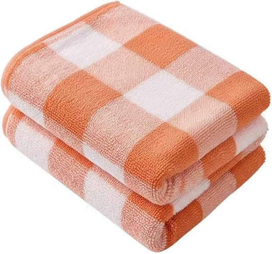 2-Pack Microfiber Bath Towels (27x54 Inches) - Ultra Soft & Quick Dry, 3X Absorbency, Lightweight for Gym, Yoga, Travel & Spa - Perfect for Home, Fitness & Post-Workout