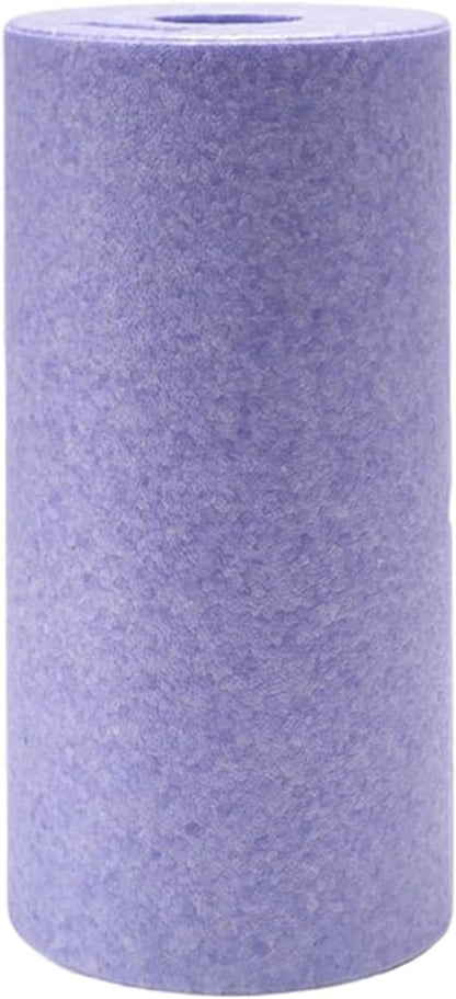 Foam Roller 30cm Deep Tissue Massage Roller for High Pressure Muscle Relief & Fitness Recovery | Ideal for Back,Neck,Shoulder,Arm,Leg,Foot | Yoga,Pilates,Gym,Home Exercise & Rehabilitation,Lightpurple