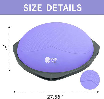 Half yoga ball, stable ball for fitness, core stability training for family fitness exercise, skid equipment for training， exercise equipment