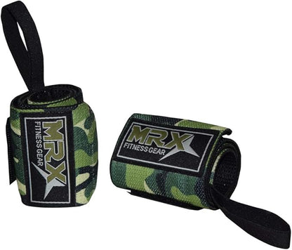 MRX Weight Lifting Wrist Wraps for Wrist Support Lifting Straps Gym Bodybuilding Training Workout for Men and Women
