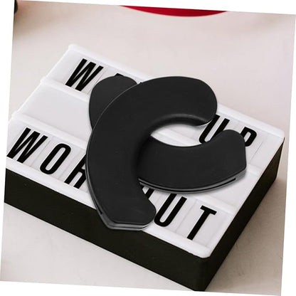 12pcs Dumbbell Crescent Pads Shock Absorbing Barbell Mat Protective Hip Thrust Squats Gym Tools for Home