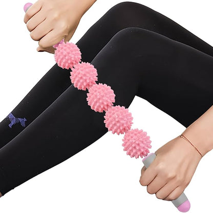 Massage Roller Stick - Hedgehog Roller Stick for Instant Effective Body Massage Tools | Massage Stick Roller for Legs, Body Massage Tools, Deep Tissue Body Roller