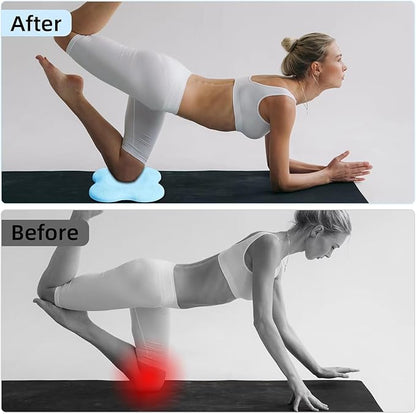 2 packs Yoga Knee Pad Mats Extra Thick for Knees Elbows Wrist Hands Head Foam Pilates Kneeling pad Yoga Knee Cushion Thick Exercise Pads for Knees Elbows Wrist Hands Head Foam Pilates Kneeling pad，Support Foam Pads for Women and Men