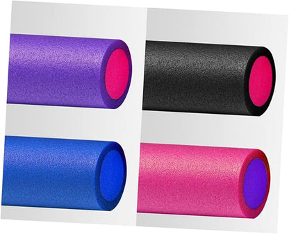 Happyyami 1pcs Roller Solid Column Massage Tool for Fitness Balance High Elasticity Design for Yoga and Muscle Recovery Blue