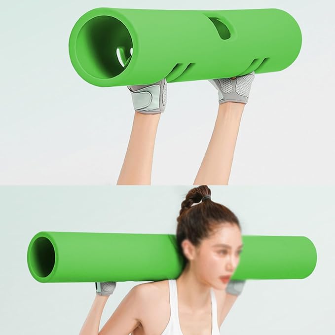 Multicolor 4 to 12kg Fitness Tube Portable Durable Training Rubber Weight Bar Weight Bearing Fitness TPR Barrel for Loaded Movement Training