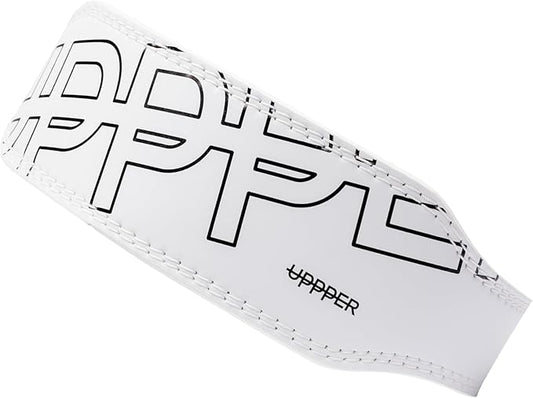 UPPPER Weight Lifting Belt - Double Prong 4” to 2.5” Tapered Premium Lifting Belt for Men and Women - Ultimate Back Support For Weightlifting and Powerlifting | Premium Fitness Gear