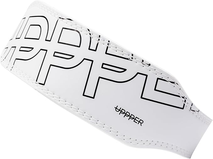 UPPPER Weight Lifting Belt - Double Prong 4” to 2.5” Tapered Premium Lifting Belt for Men and Women - Ultimate Back Support For Weightlifting and Powerlifting | Premium Fitness Gear