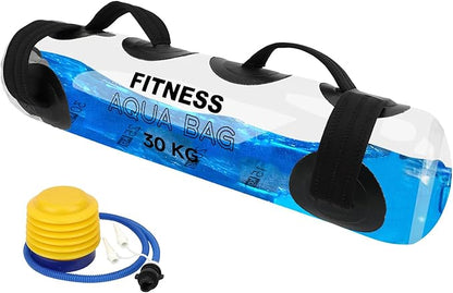KOMCLUB Aqua Bag Workout, Adjustable Training Bag and Power Bag with Water, Core and Balance Trainer, Portable Stability Fitness &Full Body Exercise Equipment for Weight