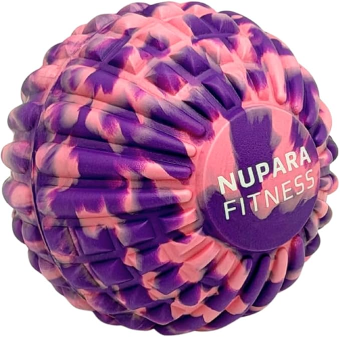 Massage Ball - Myofascial Release Ball for Recovery in Muscles, Shoulder, and Back. Trigger Point Massage and Pressure Point Therapy. (5-inch)