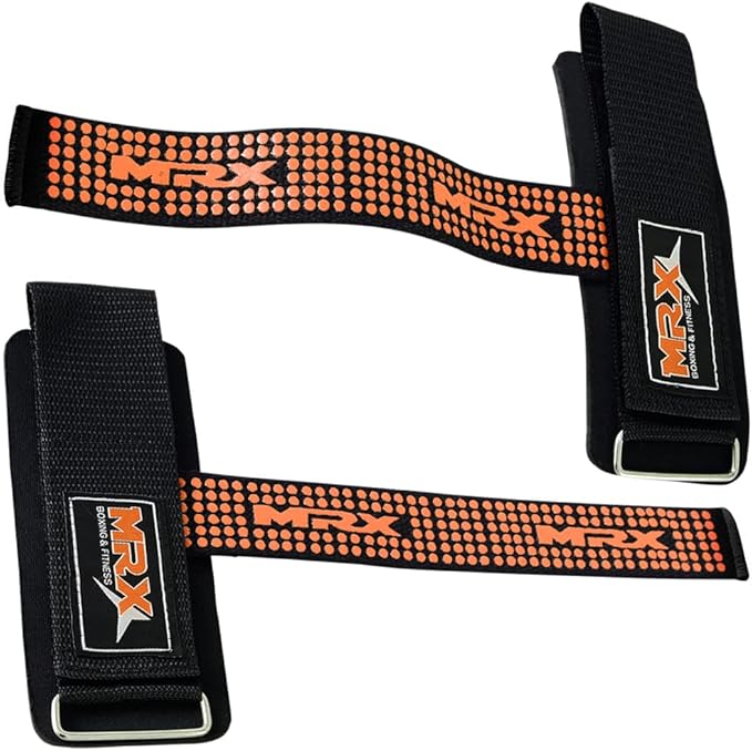 MRX Lifting Strap for Weightlifting Deadlift Straps for Powerlifting with Wrist Wrap Support for Strength Training Bodybuilding Wrist Straps for Weight Lifting|
