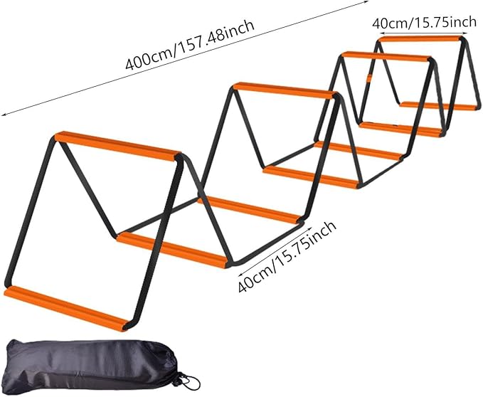 Agility Ladder, Agility Training Equipment, Balance Fitness Training, Football Footwork Ladder, Speed Ladder for Workout