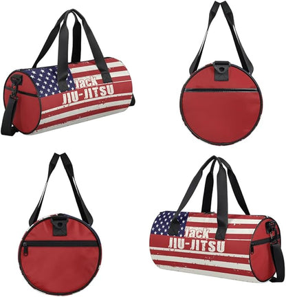 Personalized-Martial-Arts-Gear-Bag for Karate Teakwondo, Custom Jiujitsu Bag for Boys, Karate Teakwondo Bag for Gear Waterproof Lightweight Large USA