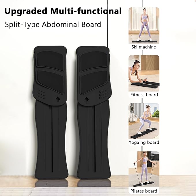 Portable Home Fitness Equipment Multifunctional Ab Core Training Kit Pilates for Women Men Home Gym Workout