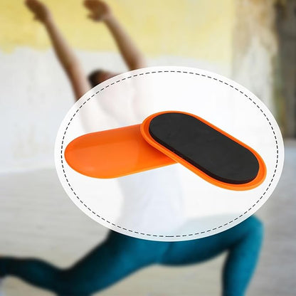 Core Sliders 2-Piece Set, Ab Pads for Home Gym, Portable Lightweight Sliding Discs for Exercise & Dance Training