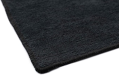 The Rag Company - Sport & Workout Towel - Gym, Exercise, Fitness, Sport, Ultra Soft, Super Absorbent, Fast Drying Premium Microfiber, 320gsm, 16in x 27in, White + Ice Grey + Black - 3-Pack