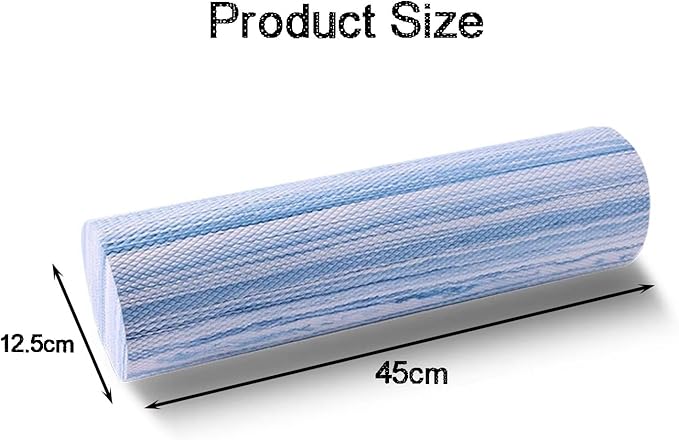 Density Foam Roller,Durable Roller for Back Massage,Deep Tissue Foam Roller Exercises,Stretching,Fitness,Yoga and Pilates(Color1)