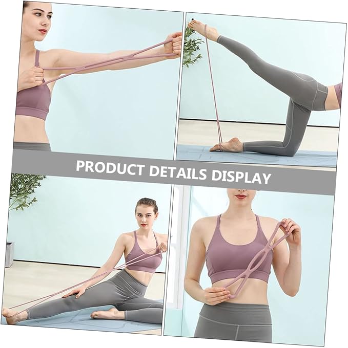 2Pcs Yoga Fitness Stick Kit Durable Pilates Rod for Full Body Workout Portable Exercise Bar for Resistance Training for Home Travel Use