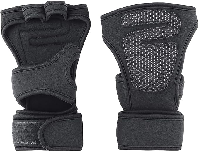 Training Gloves for Men and Women - Gym, Fitness, Weightlifting, Street Training - Training Gloves with Wrist Stabilization and Anti-Slip Palm Protection