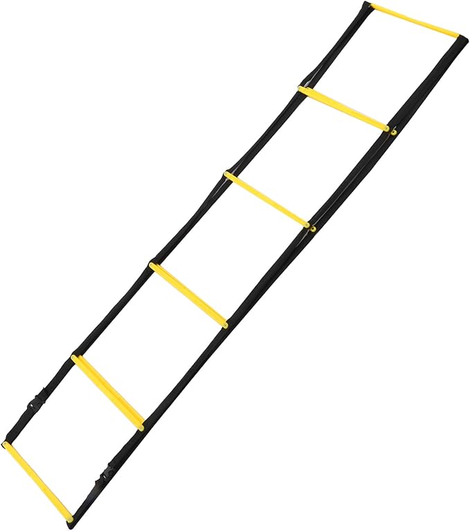 Hapivida Speed Ladder for Football Training, Footwork Exercise Equipment with Anti Slip Surface and Storage Bag for Agility Drills Sports Practice