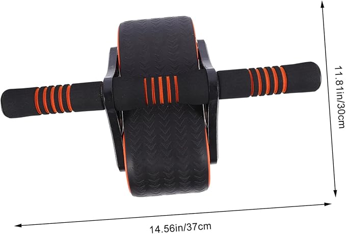 Ab Wheel Roller for Core Workout Home Gym Fitness Equipment Silent and Comfortable Exercise Roller Wheel Suitable for Beginners and Advanced Users Environment-friendly Material