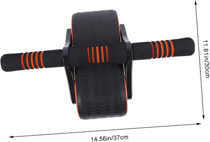 Ab Wheel Roller for Core Workout Home Gym Fitness Equipment Silent and Comfortable Exercise Roller Wheel Suitable for Beginners and Advanced Users Environment-friendly Material
