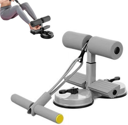 Ab Training Auxiliary Device, 2025 New Portable Adjustable Sit up Core Exercise Equipment, Three Levels of Height Adjustment, Double Suction Cups, Multi-functional Workout Ab Machine for Home Gym