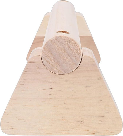 Wood Push Up Bars, Calisthenics Equipment with Base Non Slip Parallettes Bars Handstand Practice Support Pole Pushup Handles Fitness Blocks for Men and Women Strength Training