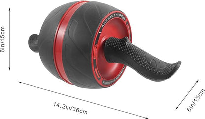 Kichvoe Ab Roller Wheel Fitness Roller Core Trainer with Automatic Rebound, Sturdy Home Exercise Equipment for Men and Women Abdominal Workout