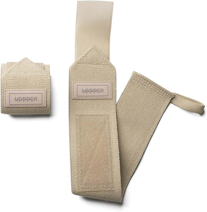 UPPPER Wrist Wraps for Weightlifting – 19" Lifting Wrist Support with Thumb Loop for Bench Press, Powerlifting, and Gym Workouts for Men & Women | Premium Fitness Gear