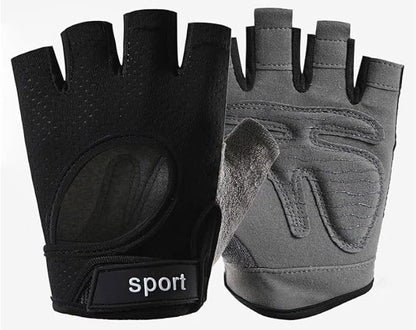 INOGIH Lightweight and Breathable Fingerless-Gym-Gloves for Women - Exercise-Crossfit-Training Gloves for Workout