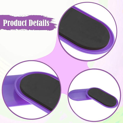 Core Sliders 2-Piece Set, Ab Pads for Home Gym, Portable Lightweight Sliding Discs for Exercise & Dance Training