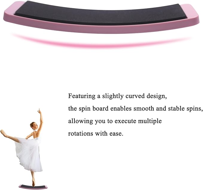 Turn Board for Dancers, Ballet Turning Board, Turning Boards for Dancers, Spinning Boards for Pirouette, Turns and Balance, Spinner Boards for Dancers, Ice Skaters, Gymnasts and Cheerleaders
