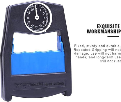 Grip Strength Tester, Hand Grip Dynamometer, Handheld Measurement Meter Mechanical, Grip Strength Trainer, Hand Workout Tool Gift for Men Women