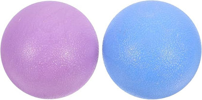 Deep Tissue Massage Balls 2pcs Peanut Myofascial Release Foot Massage Roller for Muscle Knot Relief Yoga Fitness Therapy