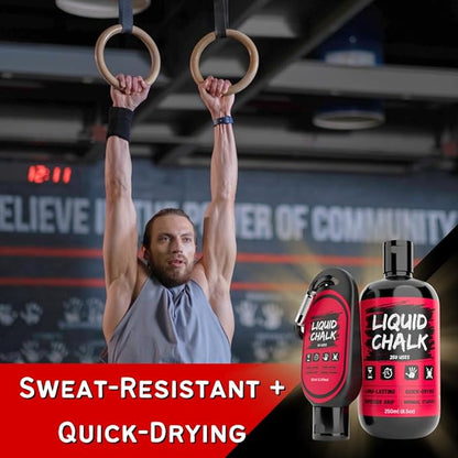 PowerGrip Liquid Chalk – Sweat-Proof, No-Mess Grip Enhancer for Weightlifting, Rock Climbing & Gymnastics