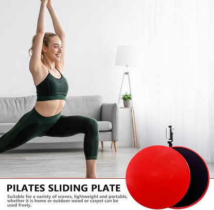 Core Sliders - Exercise Sliders | Yoga Pilates Gliding Disc | 2 Exercise Fitness Sliders | 2s Sided Gliding Sliding Discs | Core Gym Equipment | Pilates Sliding Plates for Women Men and Teens