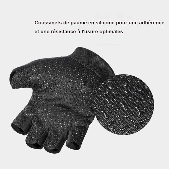 INOGIH Workout Exercise Gloves for Men and Women - Lightweight Gym Gloves for Weight Lifting, Cycling, Training